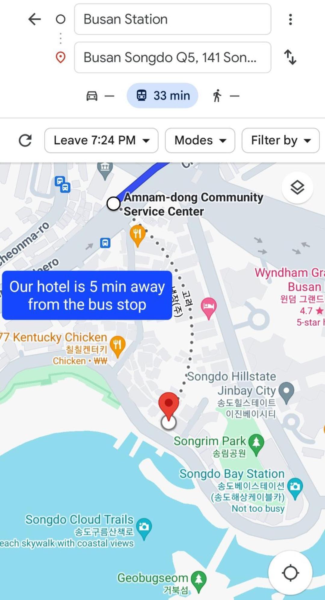 Q5 Hotel Busan Songdo Luaran gambar